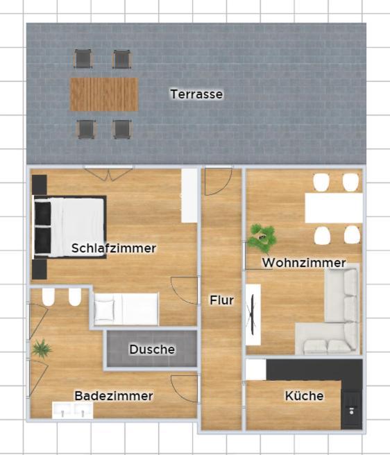 Fewo Wildflecken - Ferienwohnung Rhoen Neubau 2021 Exterior photo
